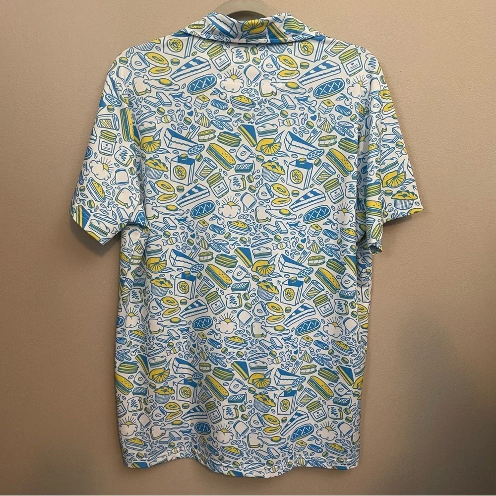 Breakfast Balls Golf Polo Bacon Eggs Shirt